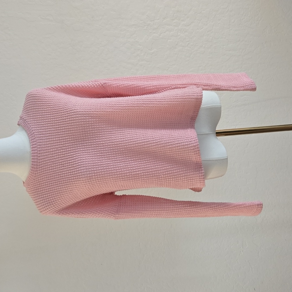Pink long sleeve shirt